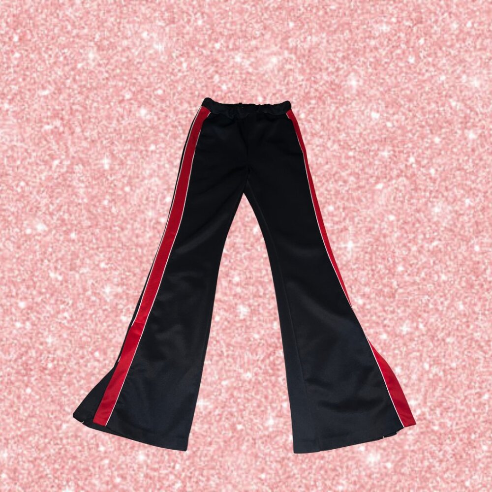 GUESS Stripe Flared Pants